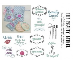 ITH Stickserie - Beauty Beutel